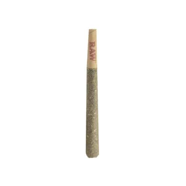 Firecracker Supercharged Joints – Watermelon Waterfall (Sativa) made with 66% indoor flower + 33% shatter and kief