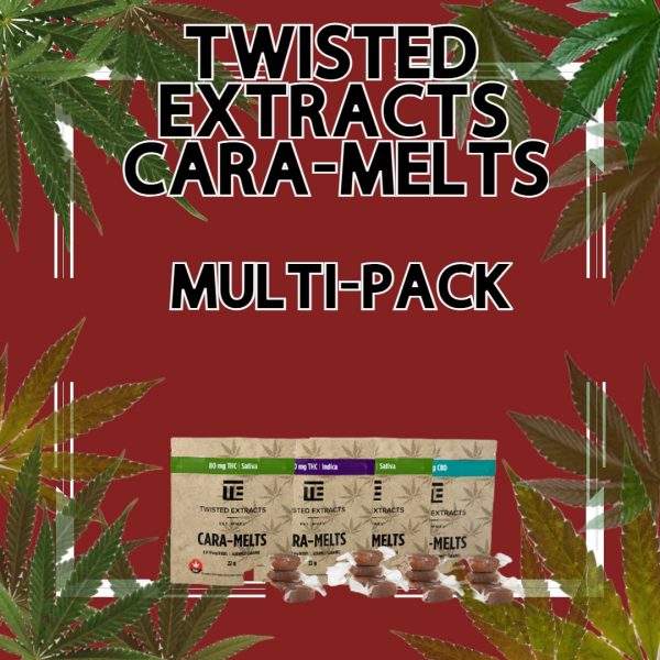 Twisted Extracts Cara-Melts Mix & Match (Multi-Pack) you now have the option to build your own customized Twisted Extracts Cara-Melts pack. This deal allows you to choose four to twelve Twisted Extracts Cara-Melts of your liking to create a personalized pack deal.