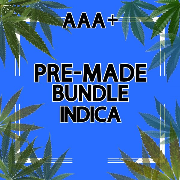 This ready-to-go staff picked indica bundle features two of our top-tier AAA+ indica strains. You have the option to select either a 14 gram or a 28 gram bundle.