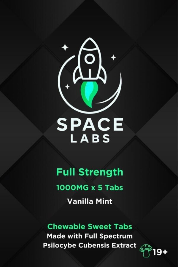 Space Labs – Psilocybin Extract Tablets - Full Strength (5 x 1 Gram)