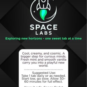Space Labs – Psilocybin Extract Tablets - Full Strength (5 x 1 Gram)