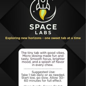 Space Labs – Psilocybin Extract Tablets - Micro-Dose (30 x 0.1 Grams)