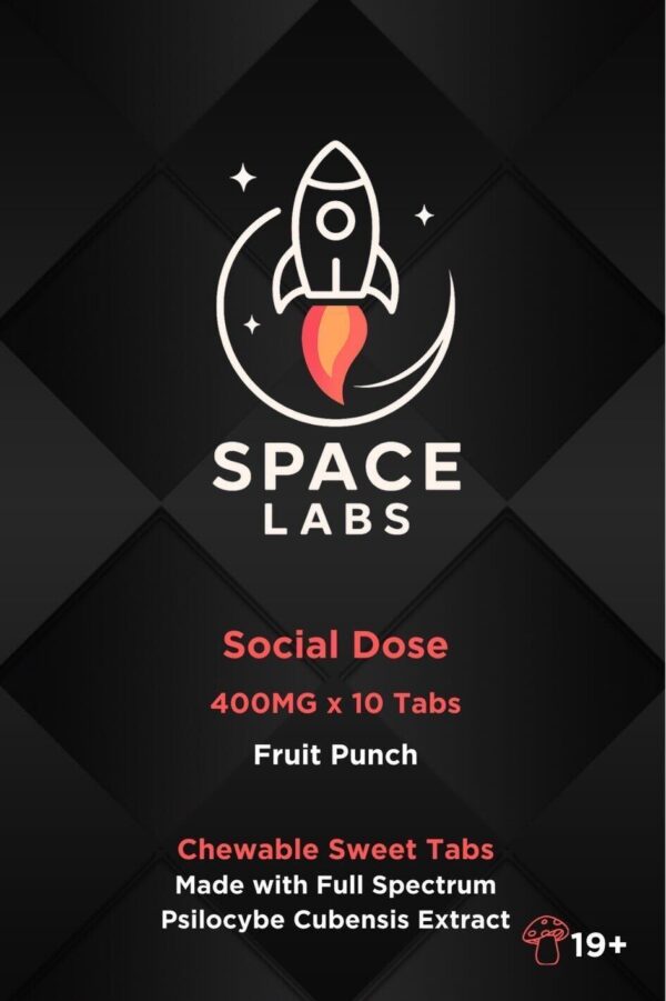 Space Labs – Psilocybin Extract Tablets - Social Dose (10 x 0.4 Gram)