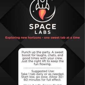 Space Labs – Psilocybin Extract Tablets - Social Dose (10 x 0.4 Gram)