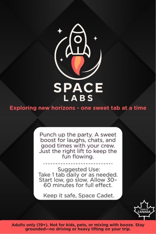 Space Labs – Psilocybin Extract Tablets - Social Dose (10 x 0.4 Gram)