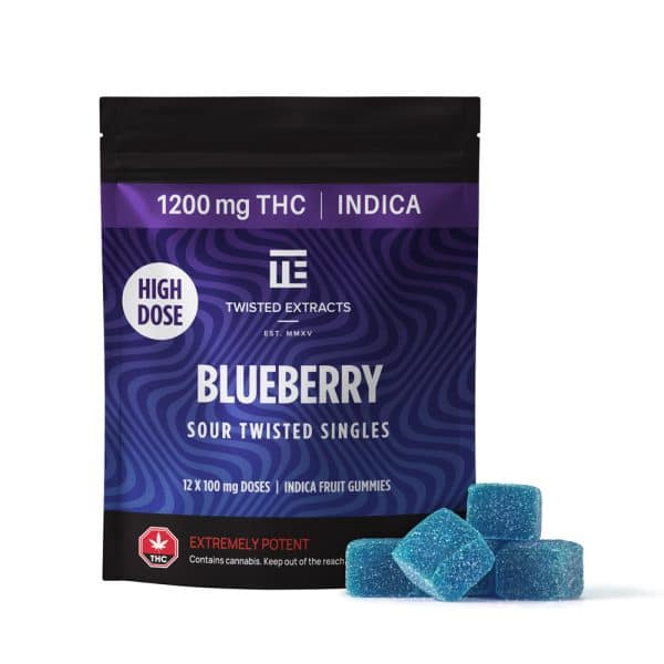 Twisted Singles – Blueberry High Dose