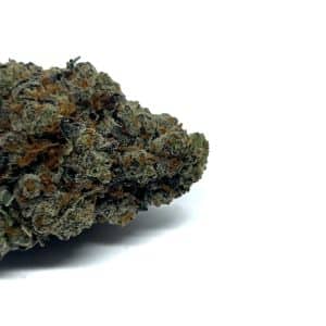 Bruce Banner This homage to the comic book legend could turn even the Incredible Hulk into a mild-mannered everyman. It's powerfully relaxing, with sativa-dominant genes (60:40 sativa/indica ratio).