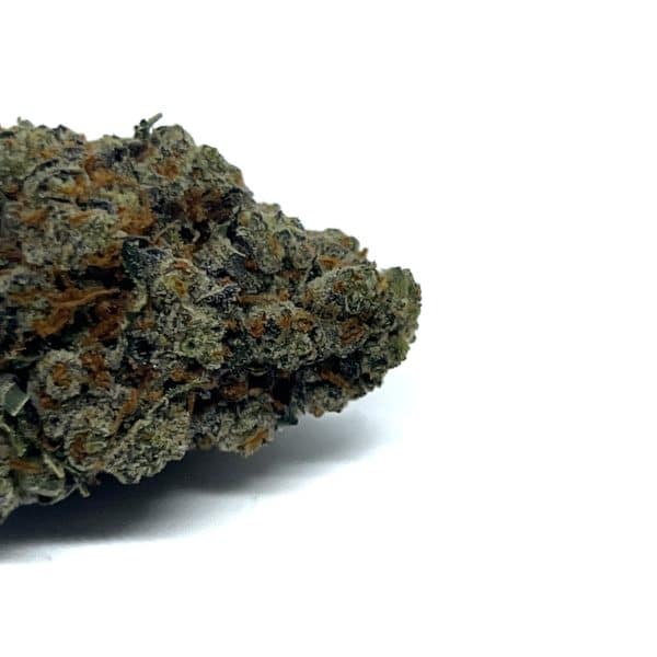 Bruce Banner This homage to the comic book legend could turn even the Incredible Hulk into a mild-mannered everyman. It's powerfully relaxing, with sativa-dominant genes (60:40 sativa/indica ratio).