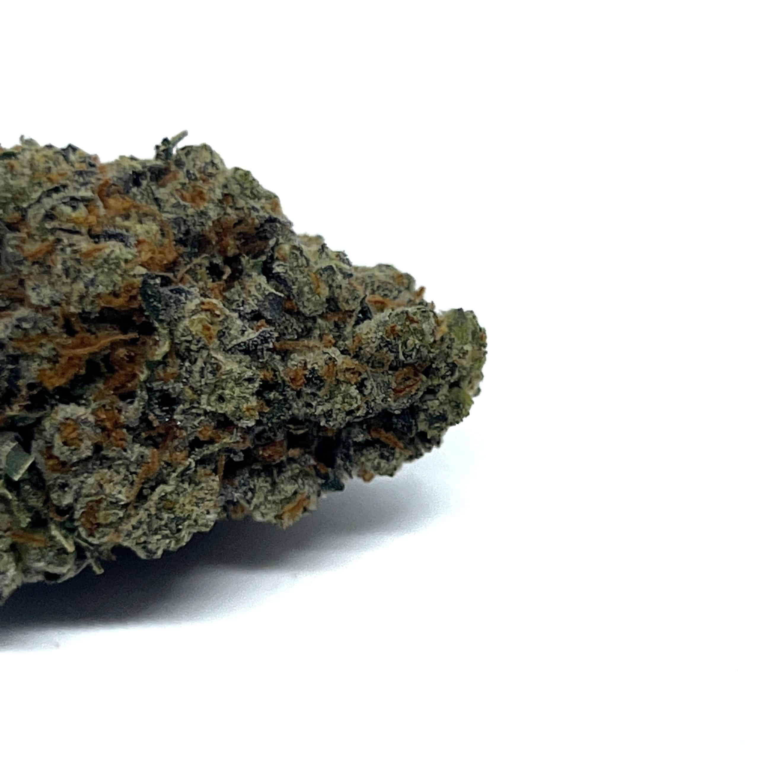Bruce Banner This homage to the comic book legend could turn even the Incredible Hulk into a mild-mannered everyman. It's powerfully relaxing, with sativa-dominant genes (60:40 sativa/indica ratio).