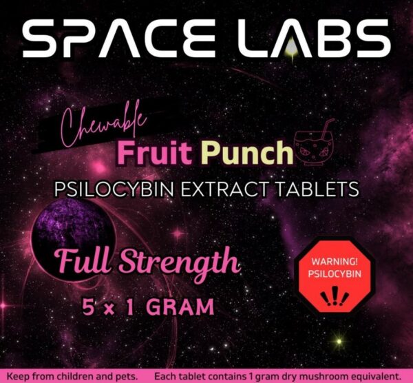 Space Labs – Psilocybin Extract Tablets - Full Strength (5 x 1 Gram)