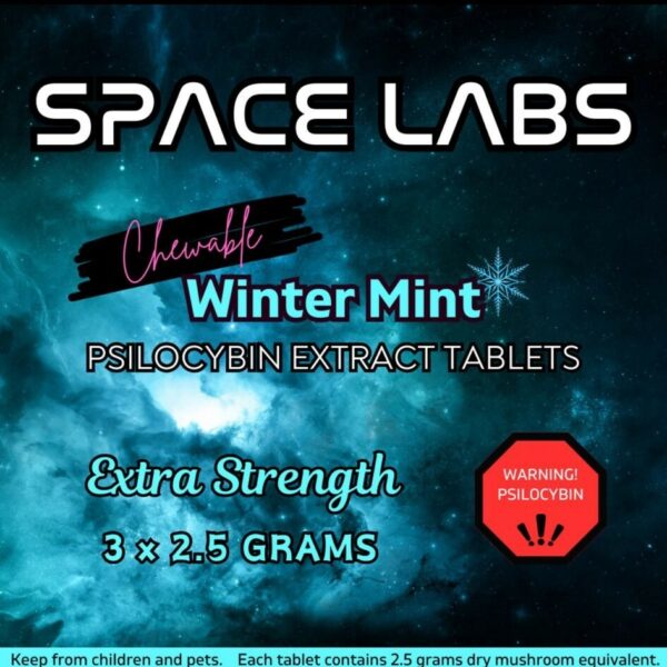 Space Labs – Psilocybin Extract Tablets - Extra Strength (3 x 2.5 Grams)