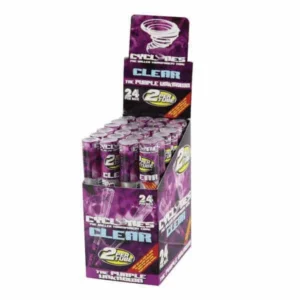 Cyclones 2X Clear Cones - GRAPE