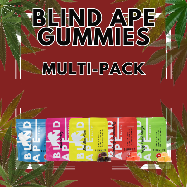 Blind Ape Gummies (300mg) - Mix & Match - (Multi-Pack)