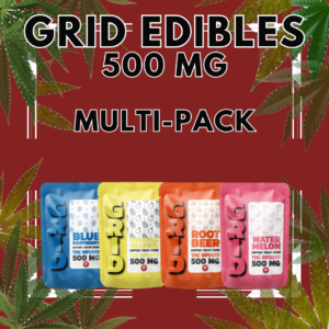 Grid Edibles (500mg) - Mix & Match - (Multi-Pack)