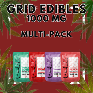 Grid Edibles (1000mg) - Mix & Match - (Multi-Pack)