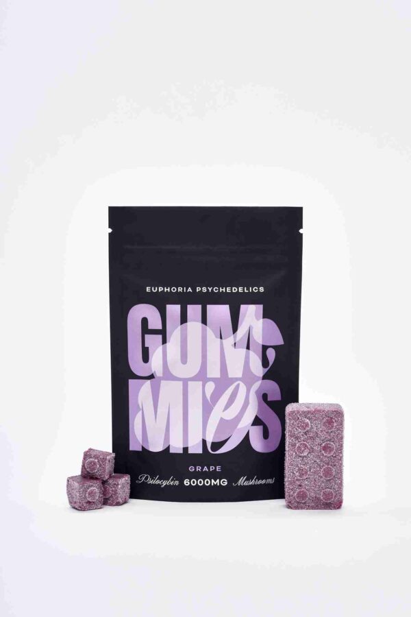 Euphoria Psychedelics – Grape 6000mg - Canna Club Co