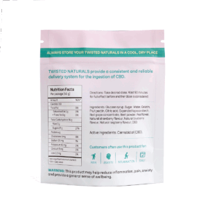 Twisted Naturals – Fieldberry Dream (200 mg CBD)