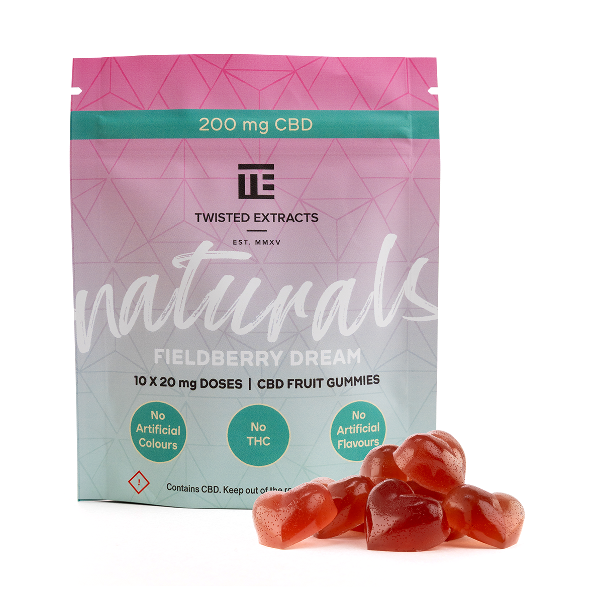 Twisted Naturals – Fieldberry Dream (200 mg CBD)