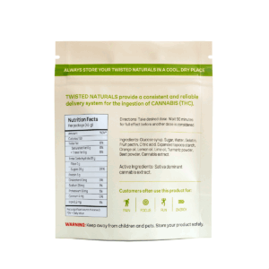 Twisted Naturals – Fresh Citrus (200 mg THC, Sativa)