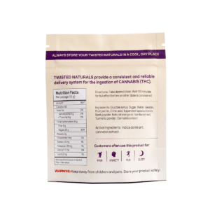 Twisted Naturals – Orange Creme (200 mg THC, Indica)