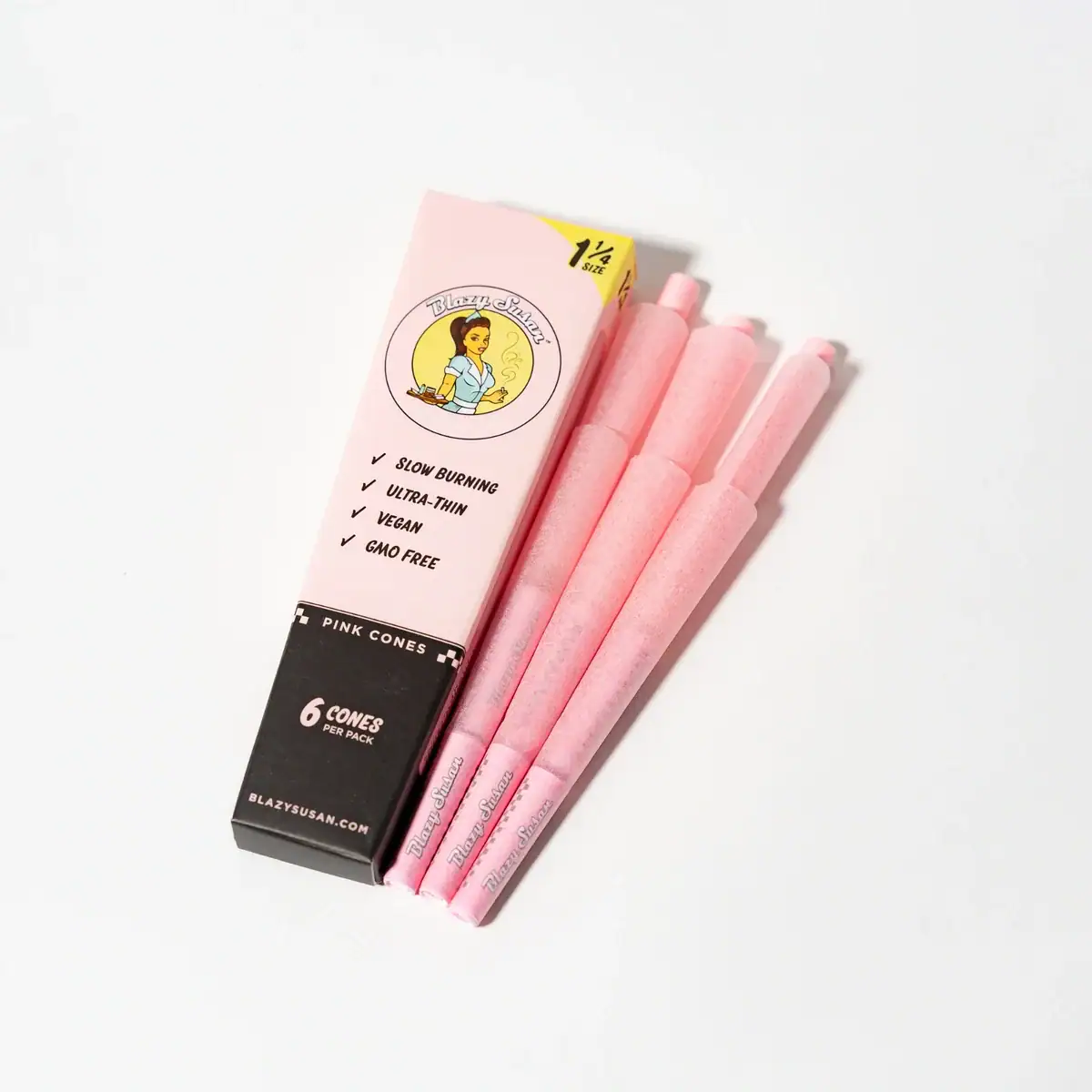 Blazy Susan - Pink Pre-Rolled Cones